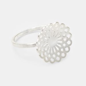Dahlia Sterling Silver Cocktail Ring