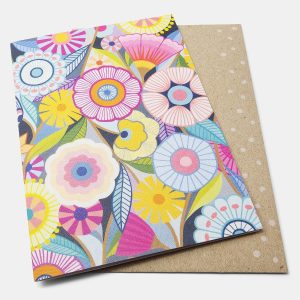 Greeting Card: Flower Field