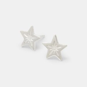 Little Star Sterling Silver Stud Earrings
